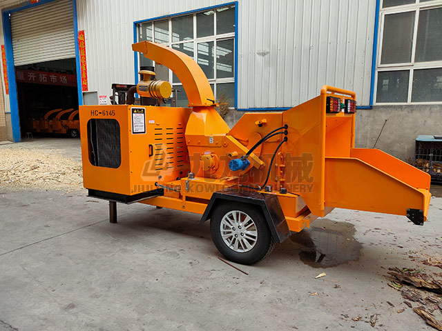 树枝粉碎机解决了绿化植物修剪后的处理问题