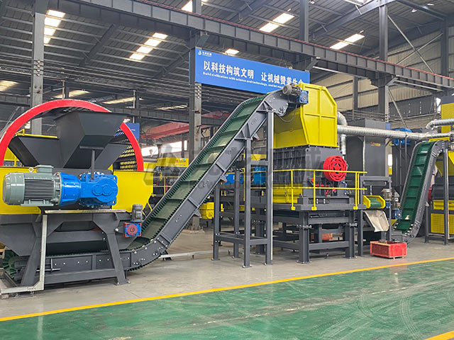 废旧轮胎回收生产线实现了废旧轮胎的再利用