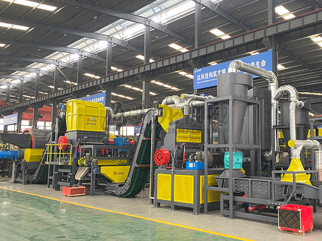 轮胎回收生产线为废弃轮胎处理带来了新的解决途径